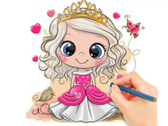 Game Coloring Book: Chibi Doll Princess online