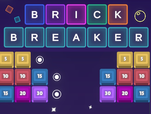 Game Brick Breaker  online.