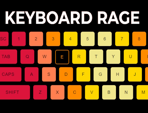 Game Keyboard Rage online.