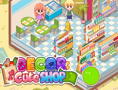 Game Decor: Cute Shop online.