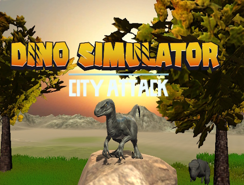 Game Dino Simulator City Attack online.