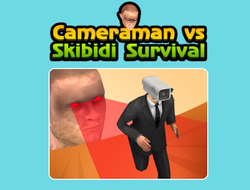 Game Cameraman vs Skibidi Survival  online.