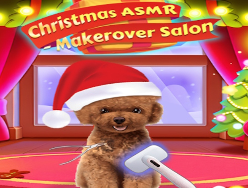 Game Christmas ASMR Makerover Salon online.
