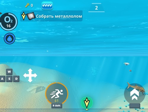 Game Underwater Survival: Deep Dive online.