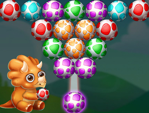 Game Dino Egg Shooter online.