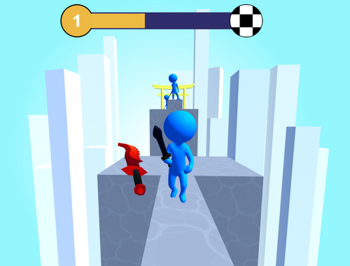 Game Sword Play! Ninja Slice Runner online.