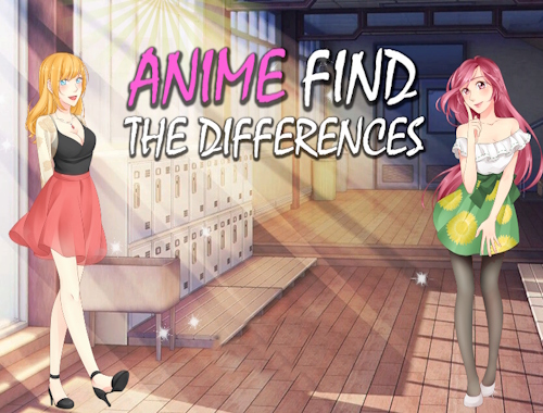 Game Anime Find The Differences online.