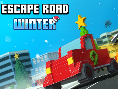 Game Escape Road Winter online.