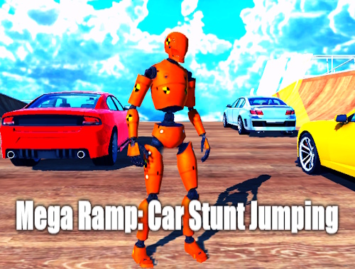 Game Mega Ramp: Car Stunt Jumping online.