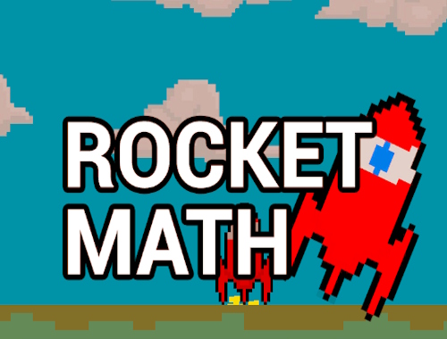 Game Rocket Math online.