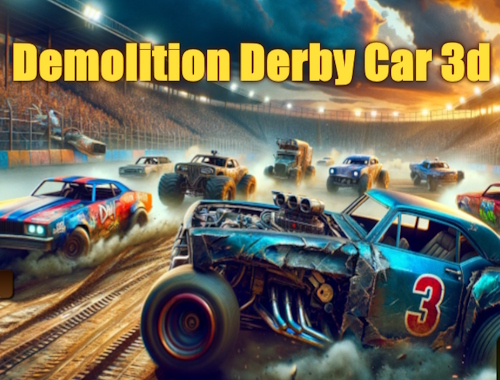 Game Demolition Derby Car 3d online