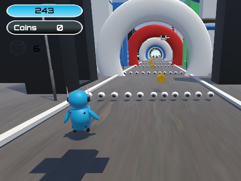 Game Robot Rush online.