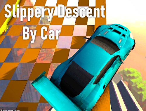 Game Slippery Descent By Car online.