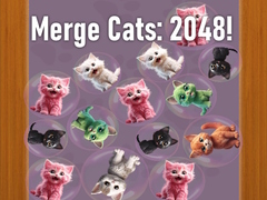Game Merge Cats: 2048!
