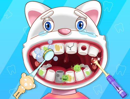 Game Incredible Kids Dentist online.