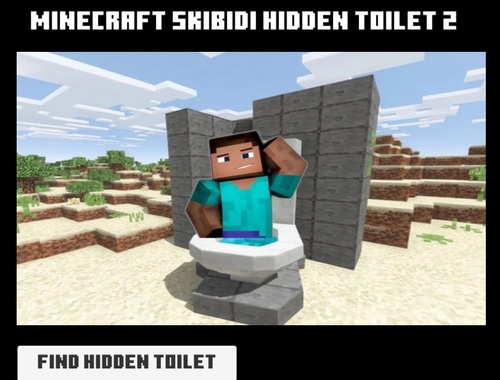 Game Minicraft Skibidi Hidden Toilet 2 online.