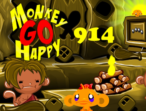 Game Monkey Go Happy Stage 914 online.