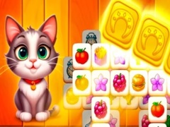 Game Cat Town Tile Match Puzzle