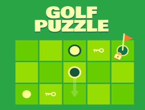 Game Golf Puzzle online.