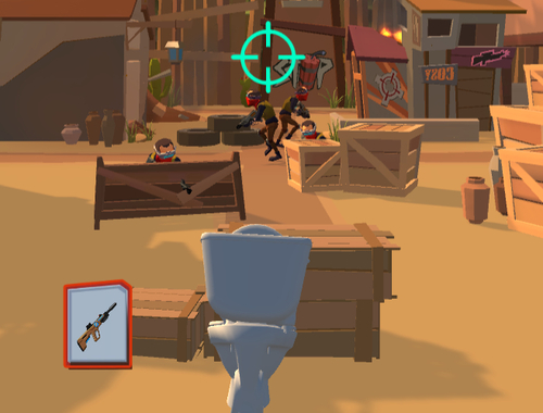 Game Skibidi Toilet Battlefield online.