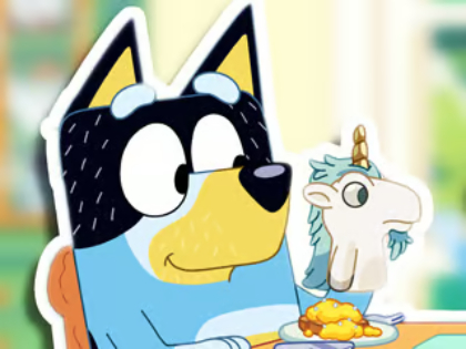 Game Jigsaw Puzzle: Bluey Toy Time online.