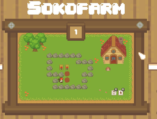 Game Sokofarm online.