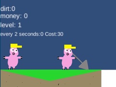 Game Pig Dirt Worker