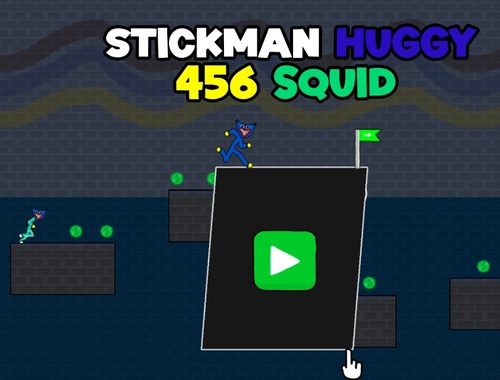 Game Stickman Huggy 456 Squid online.