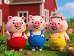Game Find The Differences: The 3 Little Pigs