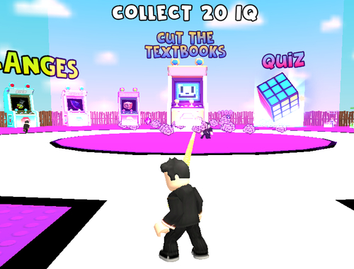Game Obby: Dumb or Genius IQ Test online.