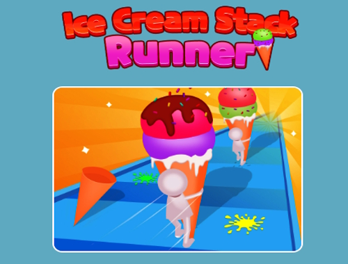 Game Ice Cream Stack Runner  online.