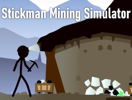 Game Stickman Mining Simulator online.