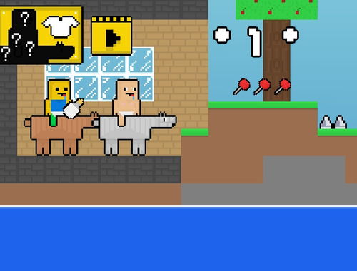 Game Baby Noob Vs Baby Obby Horse online.