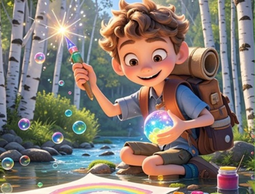 Game Find The Differences: Magic Brush online.