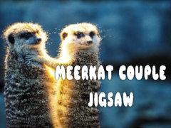 Game Meerkat Couple Jigsaw