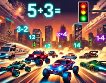Game Mathematics Racing online.