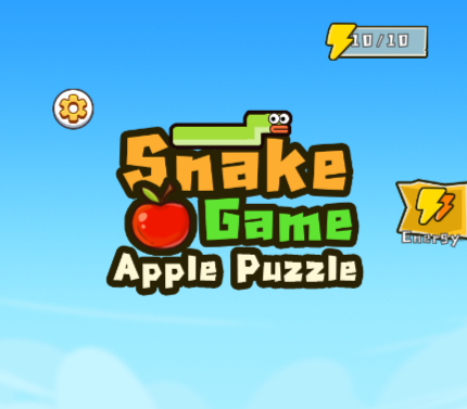 Game Snake Puzzle Apple Game online.