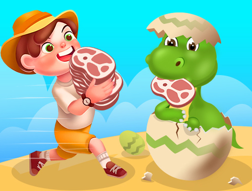 Game Dragon Island Idle 3D online.
