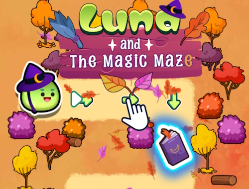 Game Luna and the Magic Maze online.