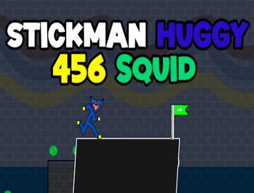 Game Stickman Huggy 456 Squid online.