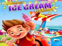 Game Summer Rose Cone Ice Cream