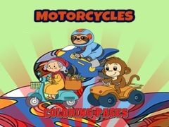 Game Motorcycle Coloring Pages