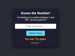 Game Number Guessing