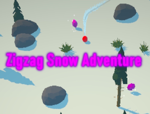 Game Zigzag Snow Adventure online.