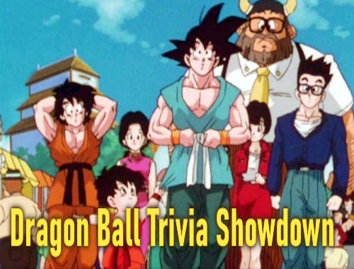 Game Dragon Ball Trivia Showdown online.