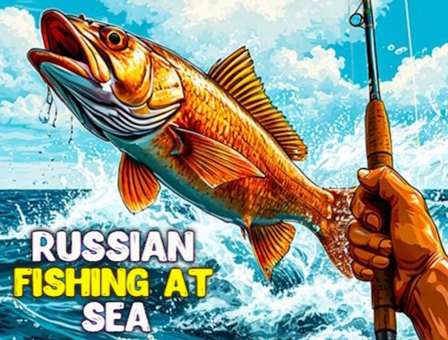 Game Russian Fishing at Sea online.