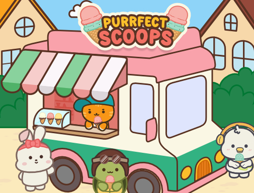 Game Purrfect Scoops online.