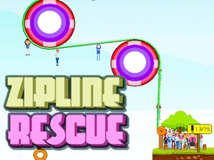 Game Zipline People Rescue