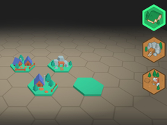 Game 3D Tile Based City Builder online.