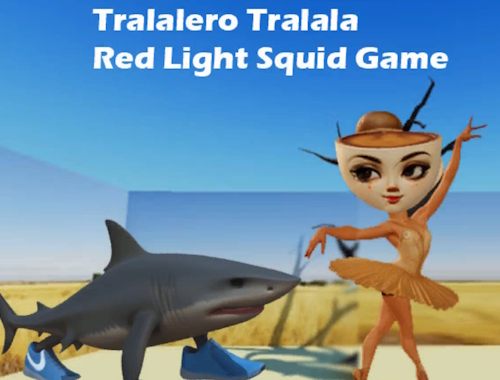 Game Tralalero Tralala Red Light Squid Game online.